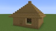 Three dimensional roof (Image via Mojang)